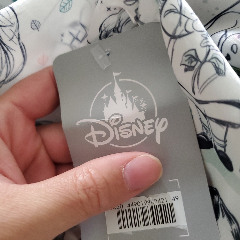 Nwt Disney XS animators collection night gown sketch tinkerbell princess Womens - Picture 9 of 9
